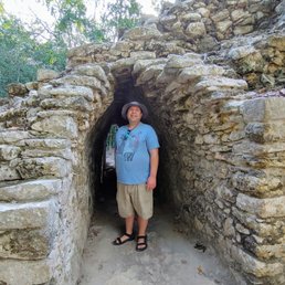 Walk through a tunnel