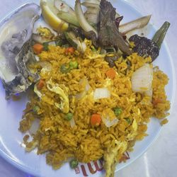 Nami Sushi - Fried Rice, Beef and vegetables, and oysters