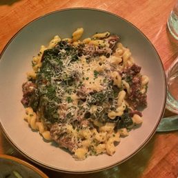 Lamb Sausage Pizza
