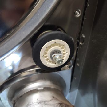 E-Genius Appliance Repair - Drum roller replacement job on clothes dryer machine - Appliances & Repair Near Me E-Genius Appliance Repair - Drum roller replacement job on clothes dryer machine - Appliances & Repair Near Me