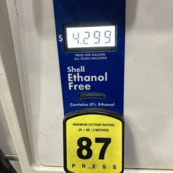 Shell - Ethanol free gasoline for sale