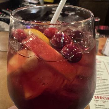 Vito's Italian Kitchen - Yummy Red Sangria. - Italian Near Me - Harrisonburg, Virginia