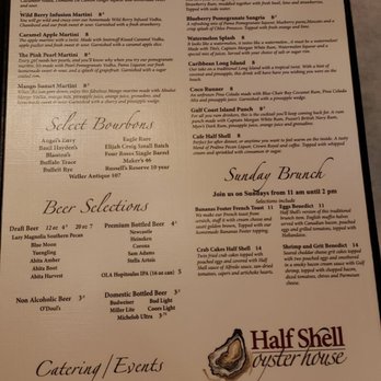 Half Shell Oyster House - Seafood Near Me - Covington, Louisiana