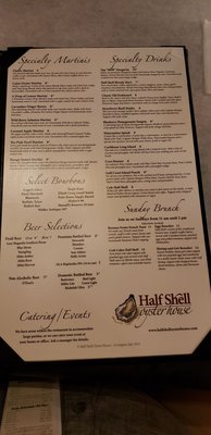 Menu photo 6 Half Shell Oyster House Covington, LA