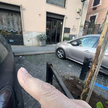 Hotel Donatello - Dog poop I. Front of hotel - Hotels Near Me - Rome, RM