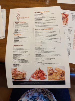 Menu photo 2 Burnt Toast Restaurant Elgin, IL
