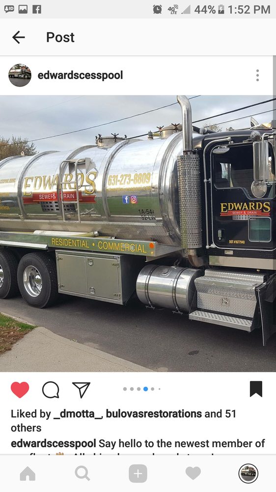 Slide of Edwards Sewer & Drain