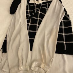 Dirty cloth returned - not washed at all