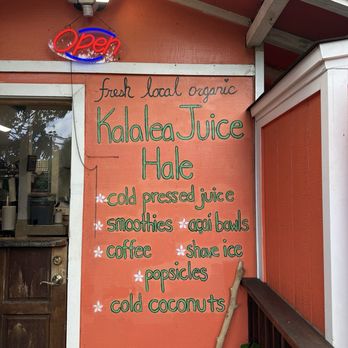Kalalea Juice Hale - Coffee & Tea Near Me - Anahola, Hawaii