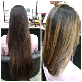 Tangles - She want cut her hair shorter and do Balayage . - Hair Salons Near Me - Santa Rosa, California Tangles - She want cut her hair shorter and do Balayage . - Hair Salons Near Me - Santa Rosa, California