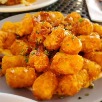 The Cut - Smothered cheese tots with bacon - Burgers Near Me - Irvine, California