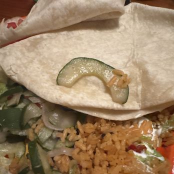 Tortilla Flats - Fajitas side dish with sad zucchini - Mexican Near Me - Providence, Rhode Island