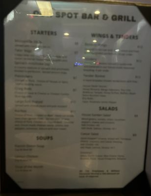 Menu photo 5 Our Spot Bar & Grill Pawtucket, RI Menu photo 5 Our Spot Bar & Grill Pawtucket, RI