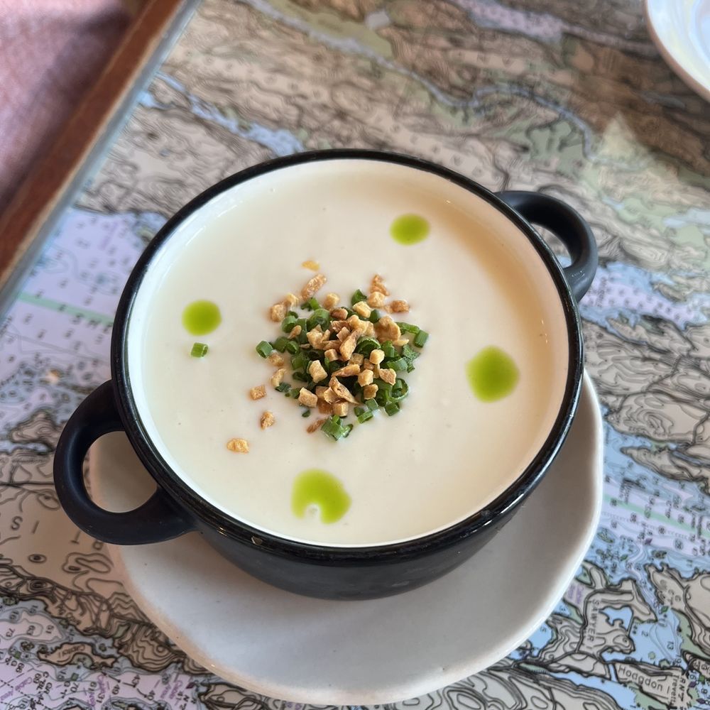 The Osprey - Vichyssoise soup - Seafood Near Me - Georgetown, Maine The Osprey - Vichyssoise soup - Seafood Near Me - Georgetown, Maine