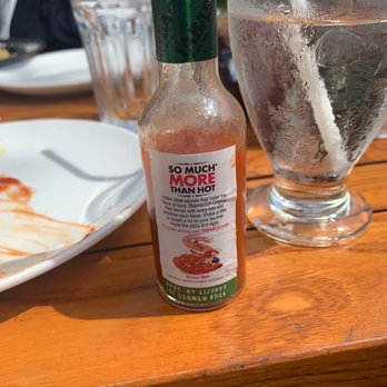 Opera Cafe Lounge - This is their hot sauce - Turkish Near Me - Brooklyn, New York