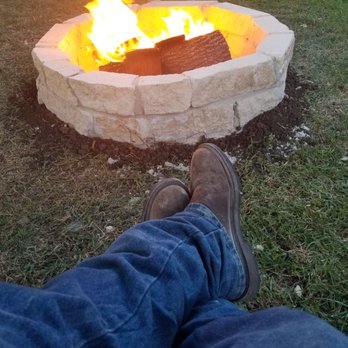 McKinley Construction Management - Chopped stone fire pit - General Contractors Near Me - The Colony, Texas McKinley Construction Management - Chopped stone fire pit - General Contractors Near Me - The Colony, Texas