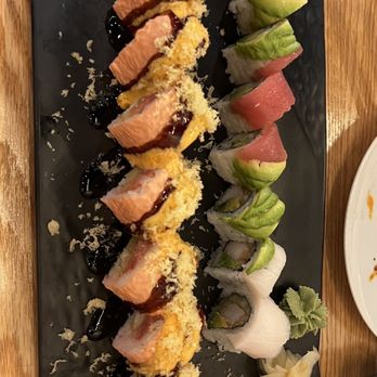 Sushi Yoto - Rainbow roll & spicy lady - Sushi Bars Near Me - Pasadena, Texas