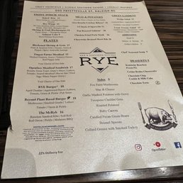 Menu Menu