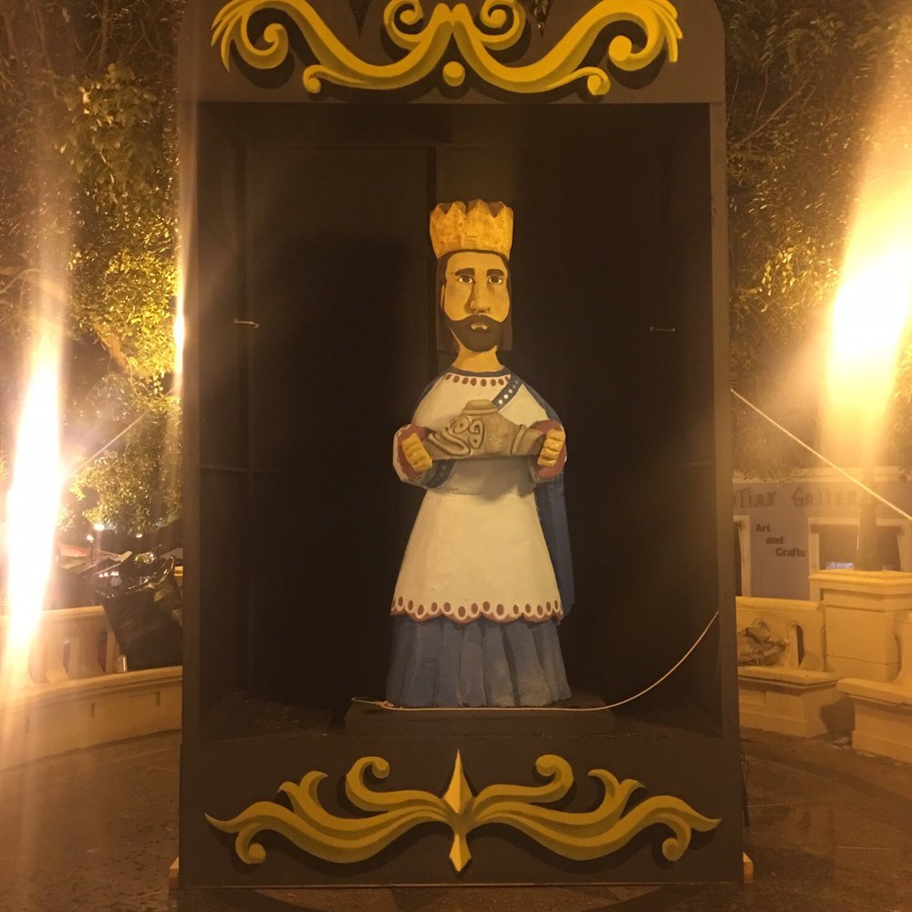 Plaza Colon - Large Three King display. - Parks Near Me - San Juan, Puerto Rico