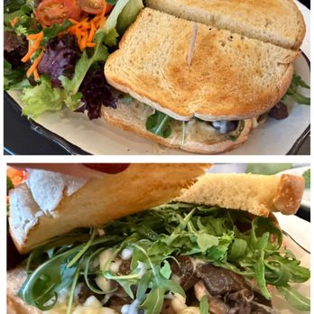 Mints & Honey - 02/15/2026 - Mushroom Melt Sandwich on Sourdough $15.95 - Coffee & Tea Near Me - Burlingame, California Mints & Honey - 02/15/2026 - Mushroom Melt Sandwich on Sourdough $15.95 - Coffee & Tea Near Me - Burlingame, California