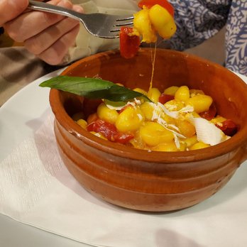 Pizzeria Lombardi - Smoky gnocchi pasta dish,  it was good - Pizza Near Me - Naples, NA