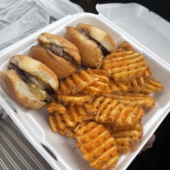 Smalls Sliders - #3 combo - Burgers Near Me - Prairieville, Louisiana