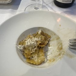 Tabui - Stuffed pasta with beef sauce
