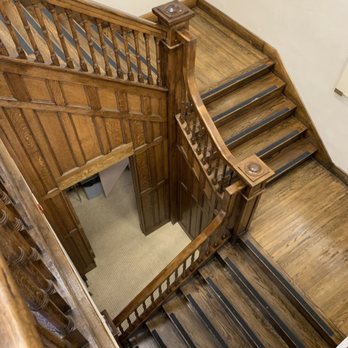 Frankfort Community Public Library - Carnegie staircase - Libraries Near Me - Frankfort, Indiana Frankfort Community Public Library - Carnegie staircase - Libraries Near Me - Frankfort, Indiana