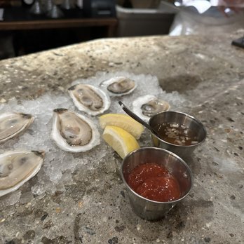 Scales - Shucked oysters table side - Seafood Near Me - Portland, Maine Scales - Shucked oysters table side - Seafood Near Me - Portland, Maine