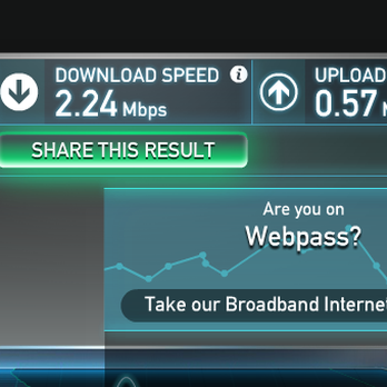 Webpass - Falsely advertised speeds, cannot even stream youtube videos - Internet Service Providers Near Me