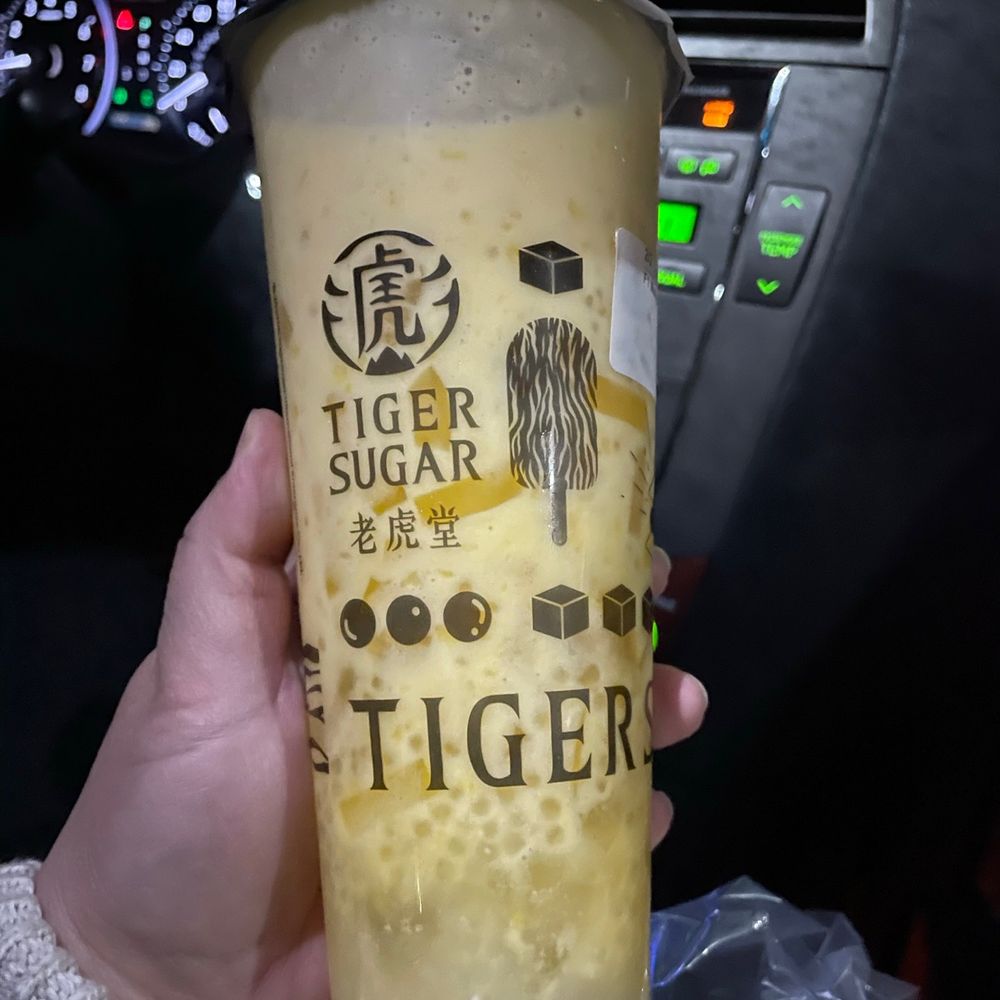 TIGER SUGAR - Mango sago drink - Bubble Tea Near Me - Madison Heights, Michigan TIGER SUGAR - Mango sago drink - Bubble Tea Near Me - Madison Heights, Michigan