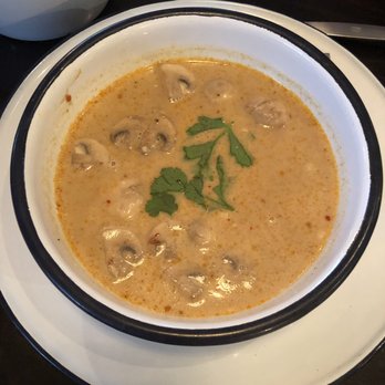 Rim Tanon - Tom kha soup had a rich creamy flavor. - Thai Near Me - Houston, Texas Rim Tanon - Tom kha soup had a rich creamy flavor. - Thai Near Me - Houston, Texas