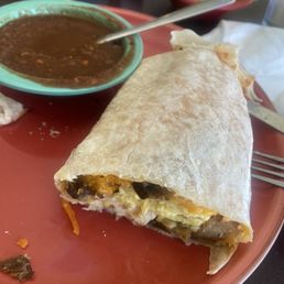 Breakfast burrito