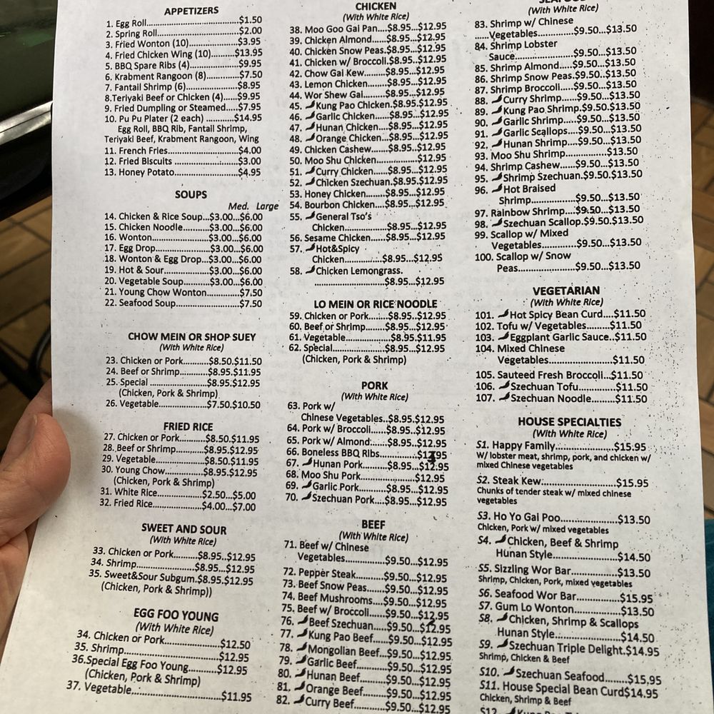 Fried Rice King - the price list for the restaurant - Chinese Near Me - Tampa, Florida Fried Rice King - the price list for the restaurant - Chinese Near Me - Tampa, Florida