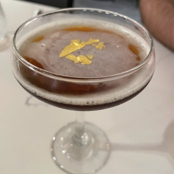 Honu Oceanside - 24 carat dessert drink - Seafood Near Me - Lahaina, Hawaii