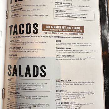 Yard House - Menu - New American Near Me - Brea, California