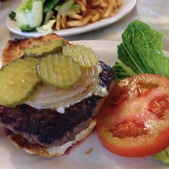 J T Basque Bar & Dining Room - The burger with blue cheese. - Basque Near Me - Gardnerville, Nevada J T Basque Bar & Dining Room - The burger with blue cheese. - Basque Near Me - Gardnerville, Nevada