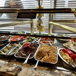 Cold salads bar