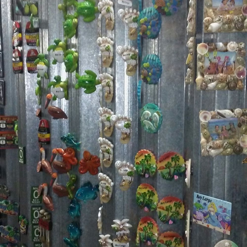 Shell World - Magnet wall - Gift Shops Near Me - Key Largo, Florida Shell World - Magnet wall - Gift Shops Near Me - Key Largo, Florida
