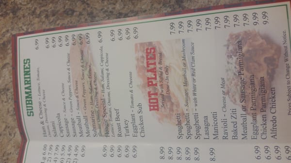 Menu photo 8 Argentos Pizza Buckeye, AZ