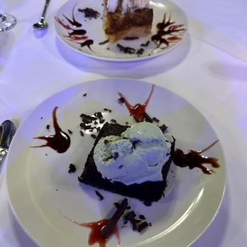 Chef Fredy's Table - Gelato Double Chocolate Stout Brownie - New American Near Me - Morristown, New Jersey