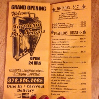 Taqueria los flacos - Mexican Near Me - Chicago, Illinois