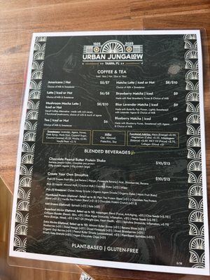 Menu photo 2 Urban Jungalow Tampa, FL Menu photo 2 Urban Jungalow Tampa, FL