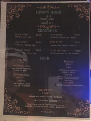 Menu photo 3 Birdies Den Houston, TX