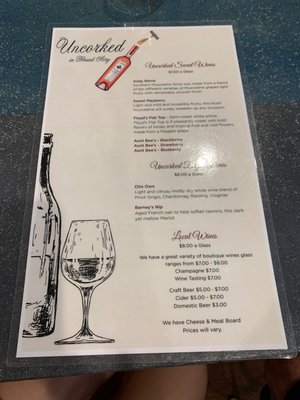 Uncorked in Mayberry Wine & Craft Beer by null