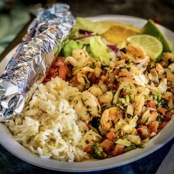 Mariscos Puerto Vallarta - Camarones rancheros