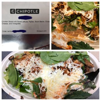 Chipotle Mexican Grill - What I ordered (the sticker on the lid) and how it arrived. Gross. - Mexican Near Me - Marietta, Georgia Chipotle Mexican Grill - What I ordered (the sticker on the lid) and how it arrived. Gross. - Mexican Near Me - Marietta, Georgia