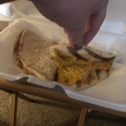 Quesadilla Fiesta - "Cheesy" Bliss quesadilla but no Pico de Gallo provided