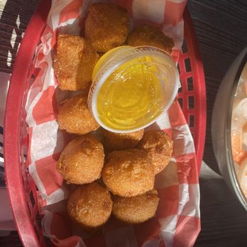Point Lobster - Hush puppies with honey butter - Seafood Markets Near Me - Point Pleasant Beach, New Jersey