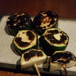 Bird's Nest Yakitori & Bar - Zucchini with soy butter